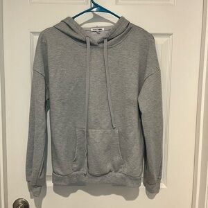 Fashion Nova Classic Gray Hoodie